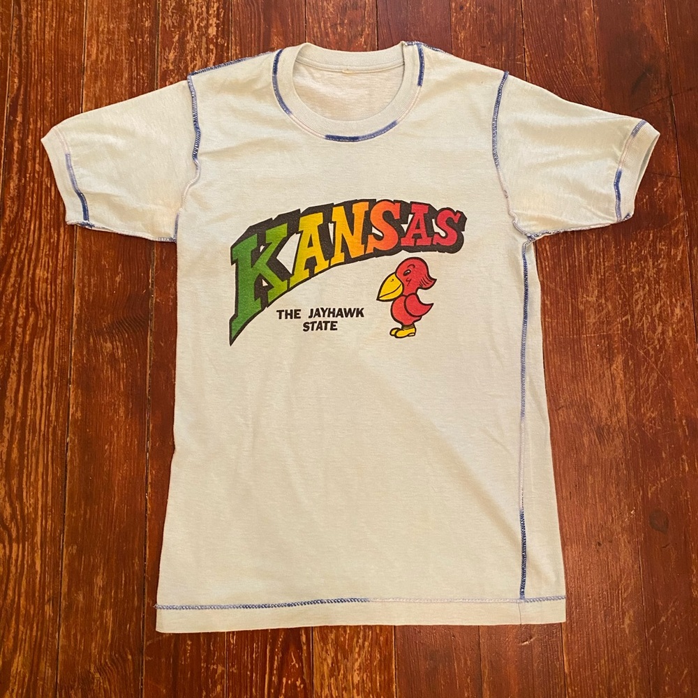 80s Kansas The Jayhawk State Children’s T Shirt